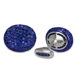 Pager to activate Kidney Sapphire Cufflinks