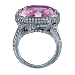 Pager to activate Fancy Intense Purple Pink Diamond Ring