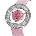 Pager to activate Brilliant Mystery Baguette Partial Pink Sapphire