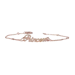 Pager to activate Smaller Rose Gold Princess Bracelet