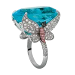 Pager to activate Paraiba Tourmaline Cocktail Ring