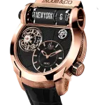 Pager to activate Epic SF24 Tourbillon Rose Gold Grid Dial