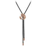 Pager to activate Zodiac Virgo String Necklace Rose Gold