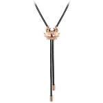 Pager to activate Zodiac Cancer String Necklace Rose Gold