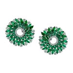 Pager to activate Emerald Infinia Earrings Large