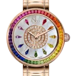 Pager to activate Brilliant Rainbow Rose Gold Bracelet