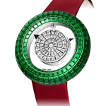 Pager to activate BRILLIANT MYSTERY BAGUETTE DIAMONDS AND EMERALDS (38MM)