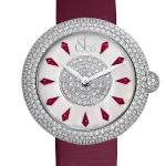 Pager to activate Brilliant Half Pave Rubies 44mm
