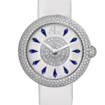 Pager to activate Brilliant Half Pave Blue Sapphires 38mm
