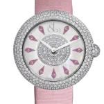Pager to activate Brilliant Half Pave Pink Diamonds 44mm