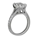 Pager to activate Cushion-Cut Diamond