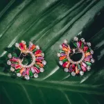 Pager to activate Multi-Color Infinia Earrings