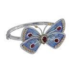 Pager to activate Blue Cathedral Papillon Bangle