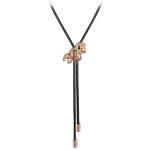 Pager to activate Zodiac Gemini String Necklace Rose Gold
