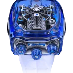 Pager to activate Bugatti Chiron Blue Sapphire Crystal Titanium