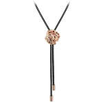 Pager to activate Zodiac Leo String Necklace Rose Gold