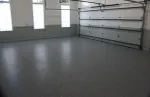 Interior Garage Floor and Doors