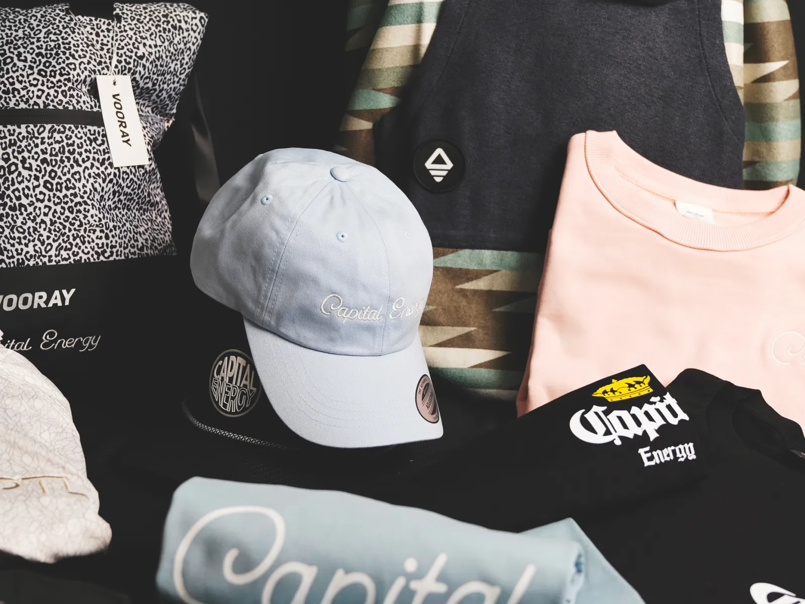 a group of hats