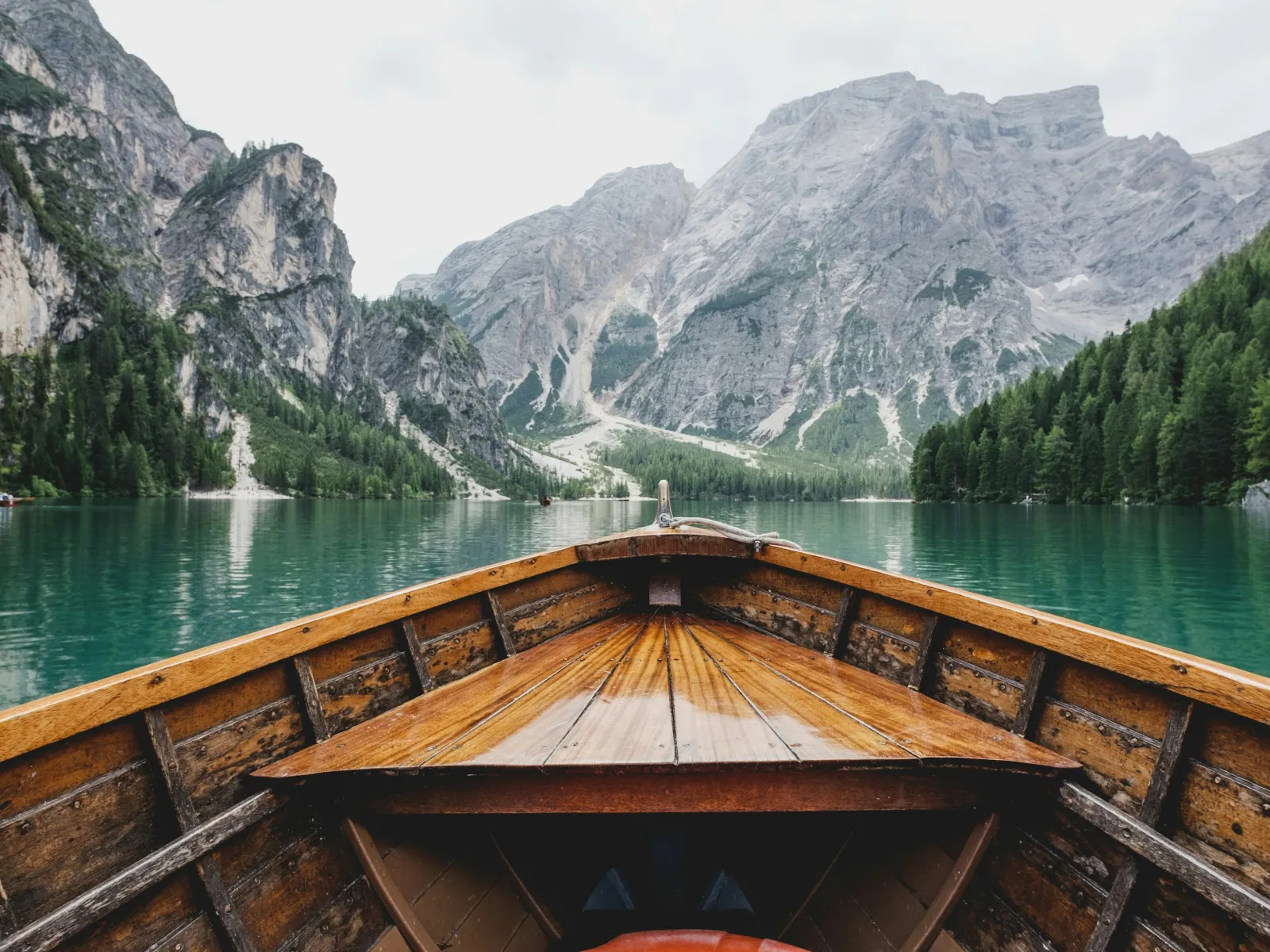 a boat on the water