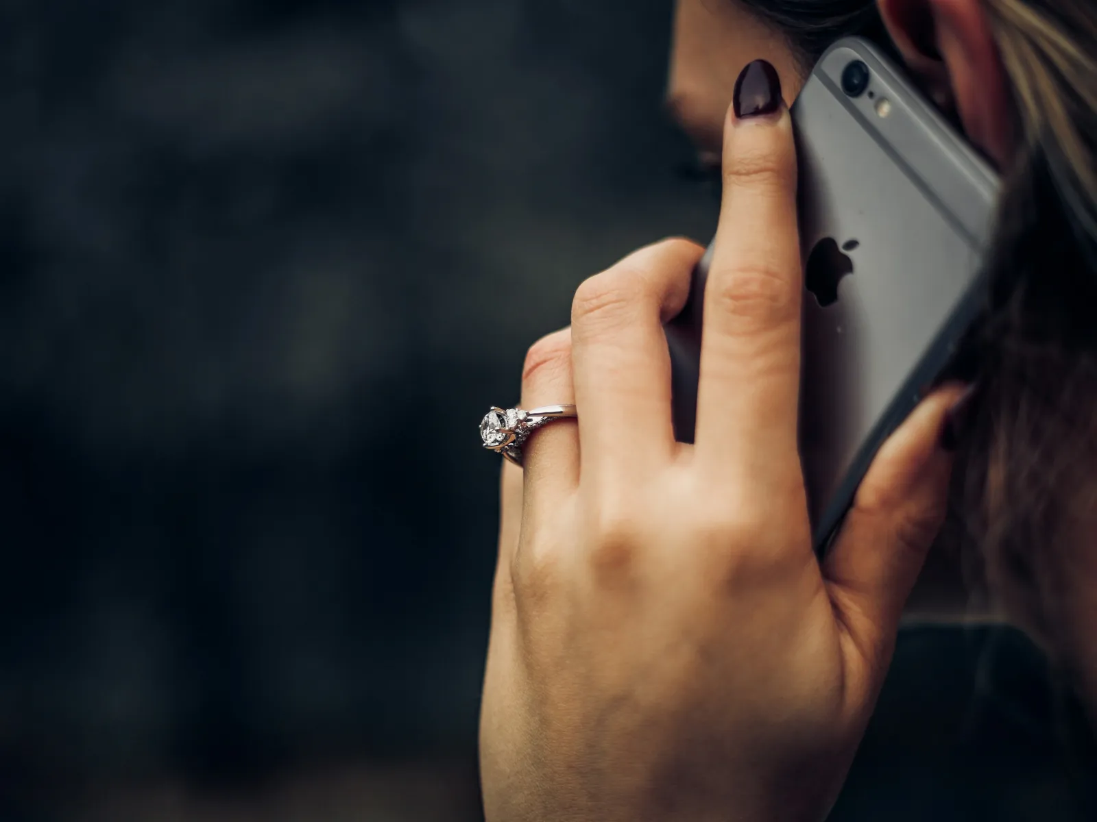 a person holding a cell phone