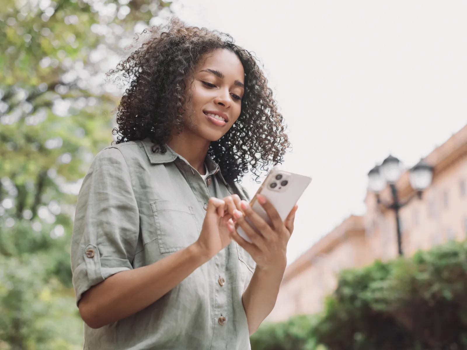 a person holding money