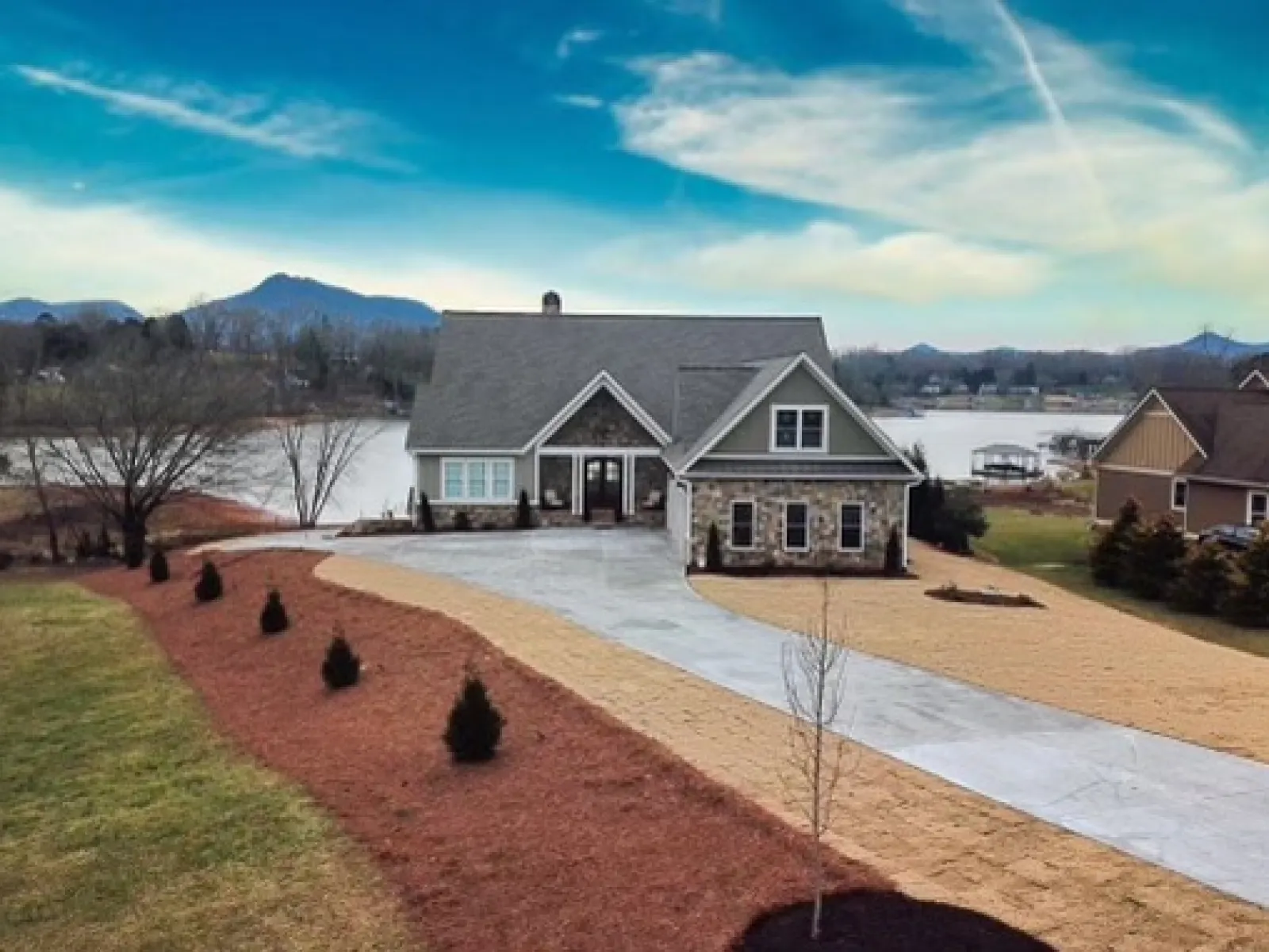a house with a driveway