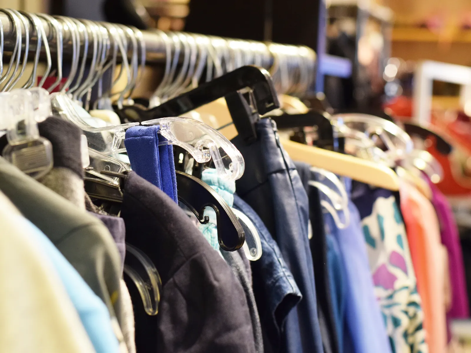 thrift store clothing