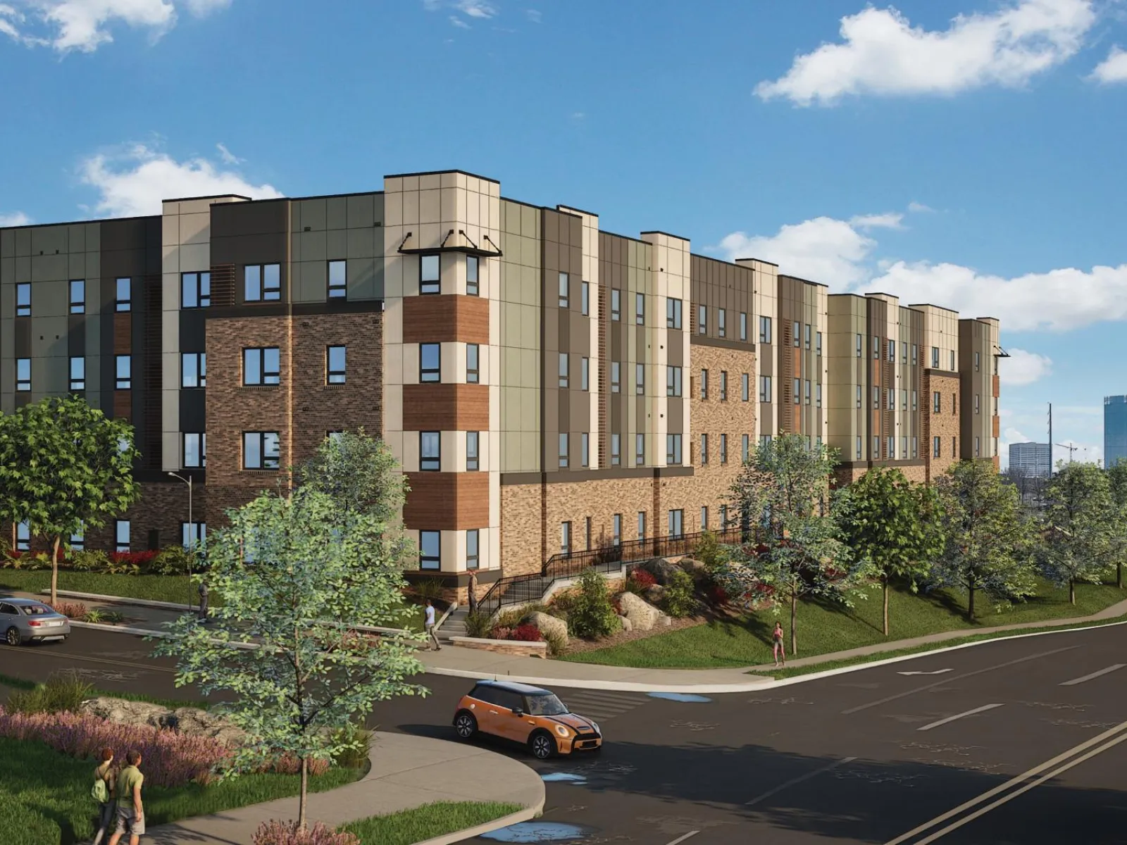 Herndon Square III - phase 3 of the Herndon Homes mixed-use mixed-income community development