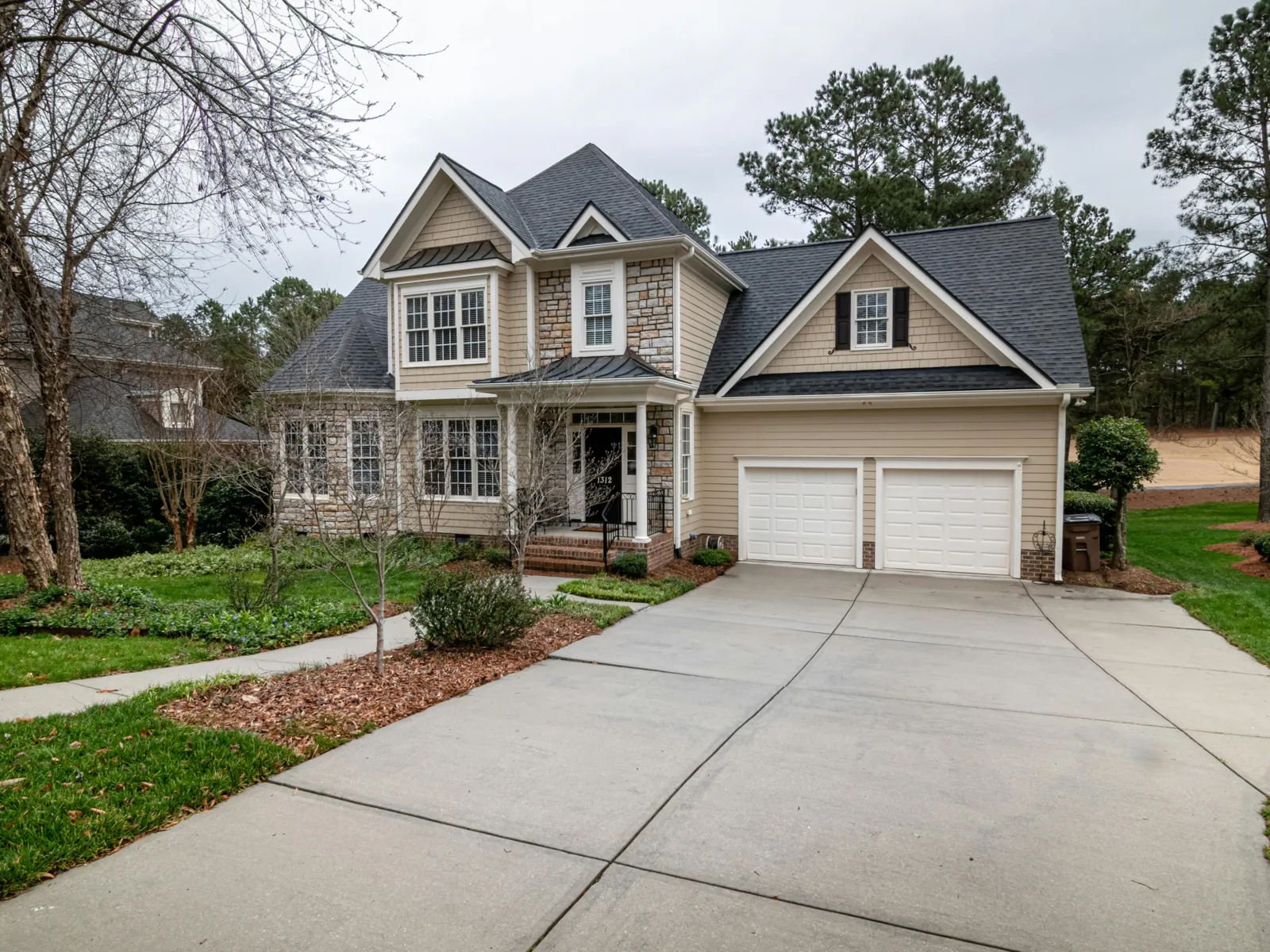 a house with a driveway