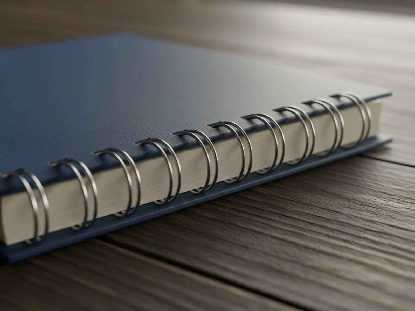 spiral-bound notebook