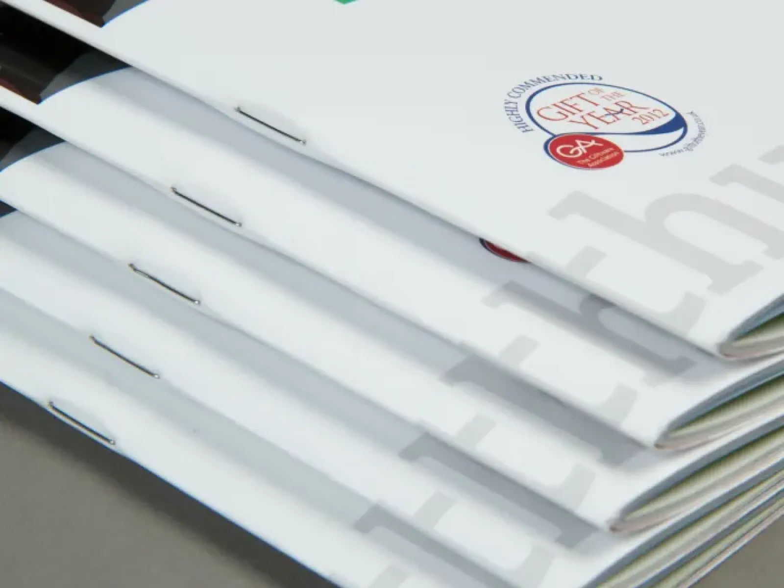 a stack of white boxes