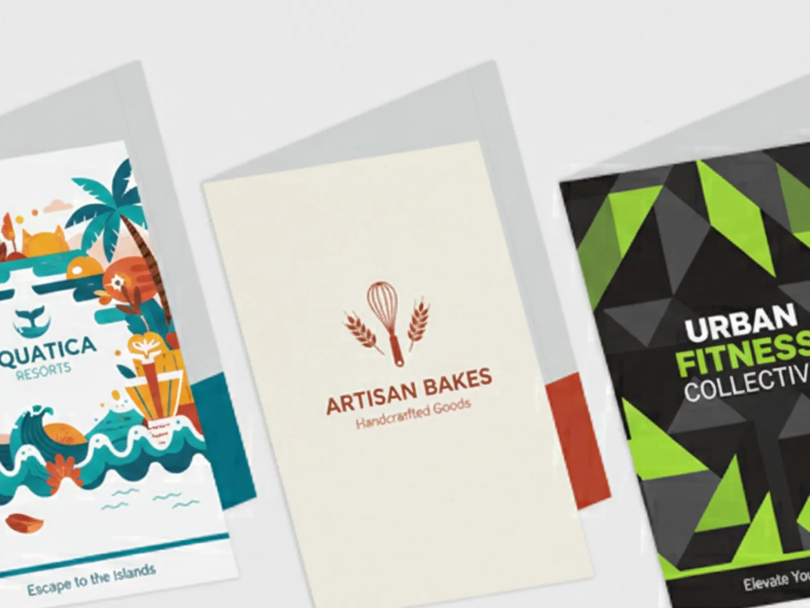 full color pocket folders