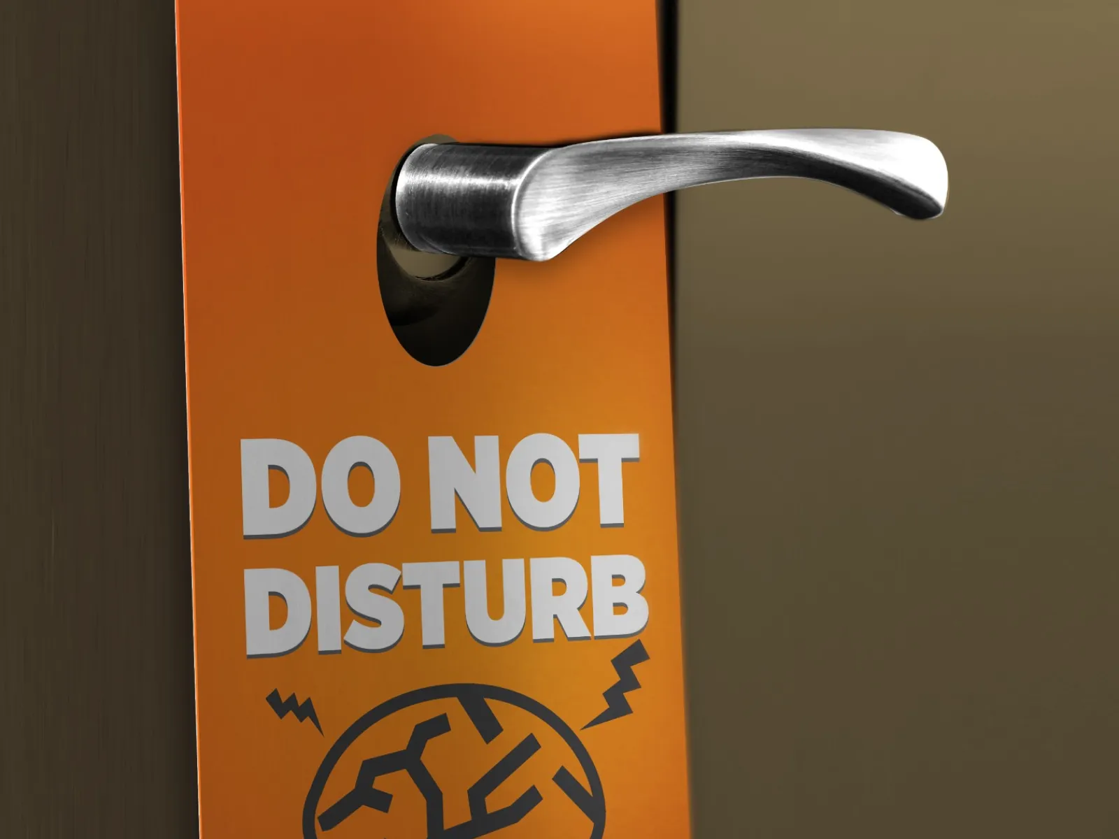 a sign on a wall