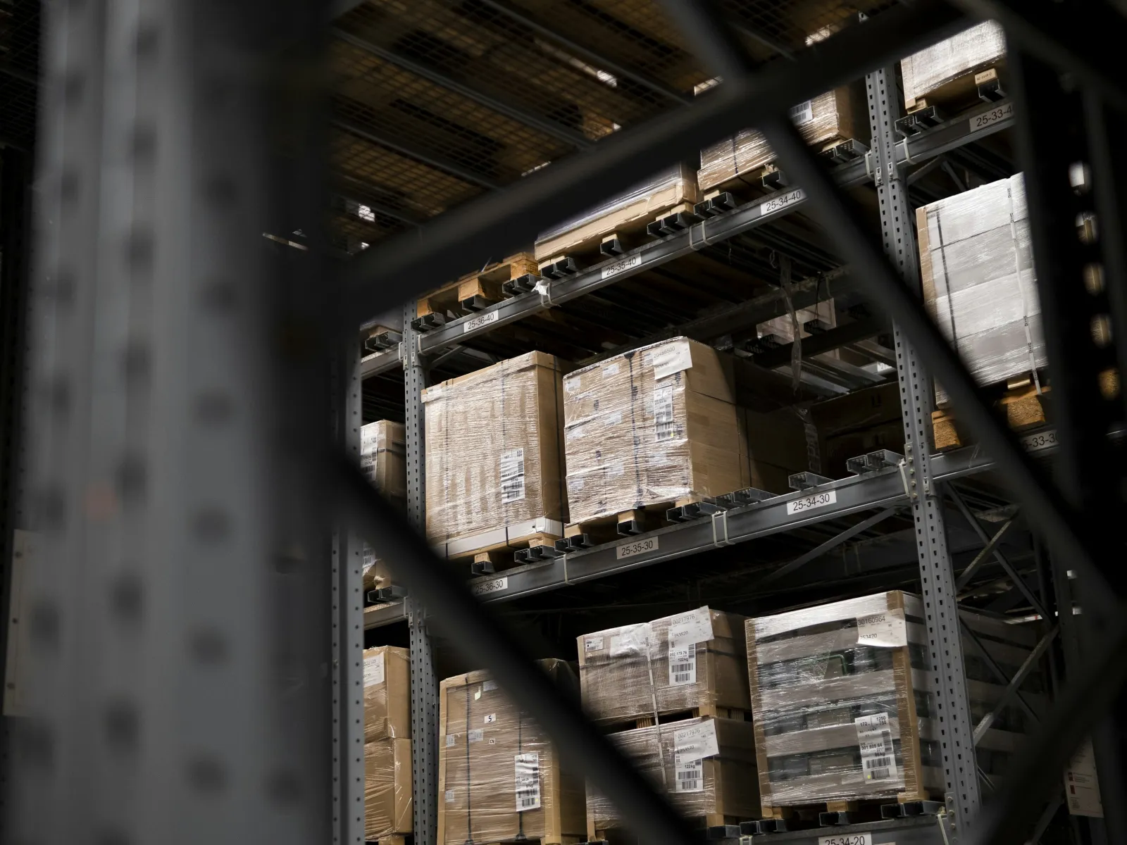 a close-up of a factory