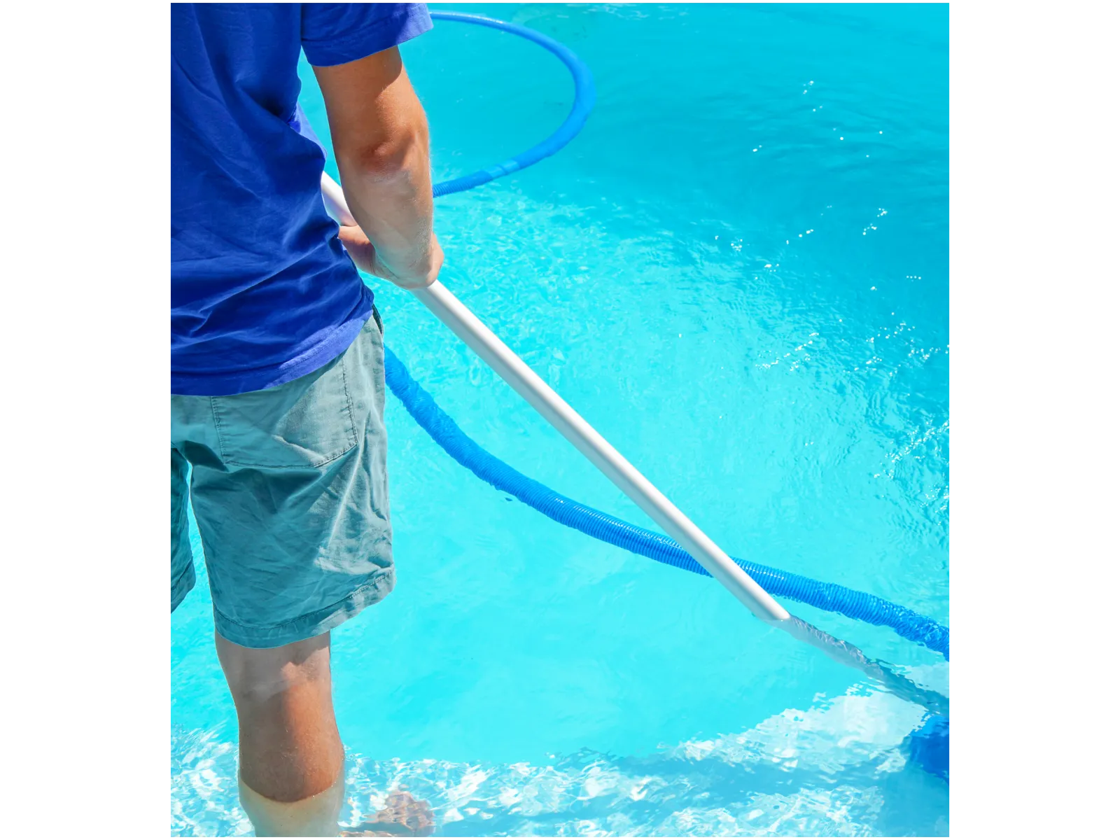 a man holding a fishing pole