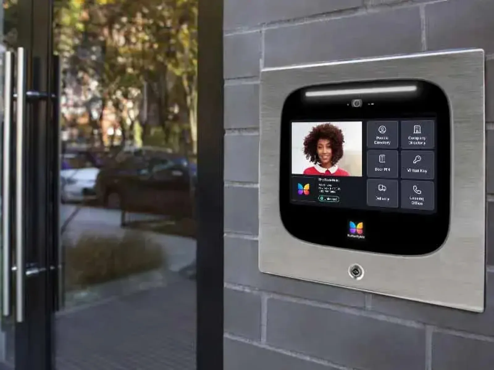 butterflymx 12" recessed video intercom