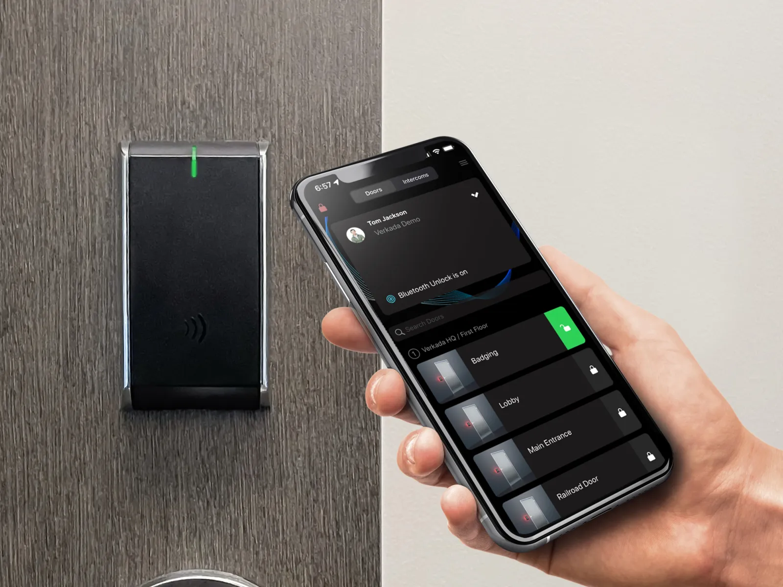 a person holding a cell phone