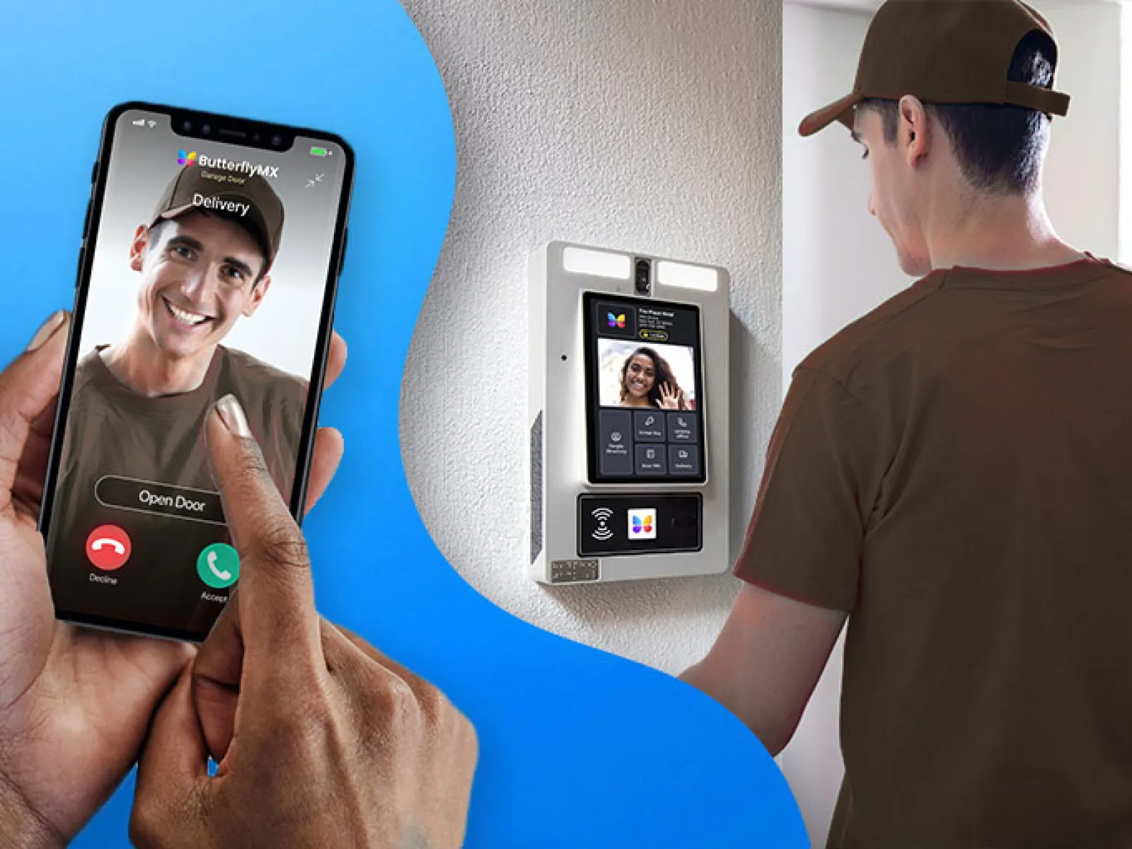 a man holding a phone
