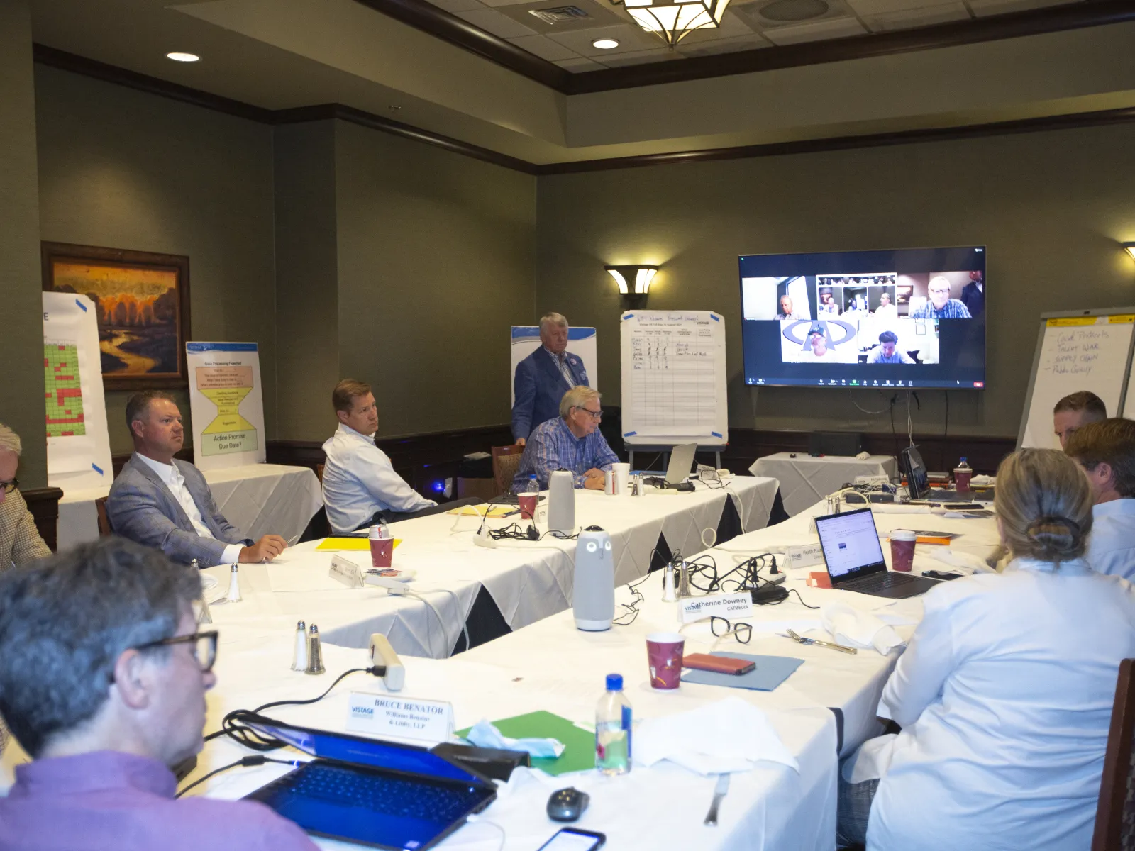 Vistage meeting