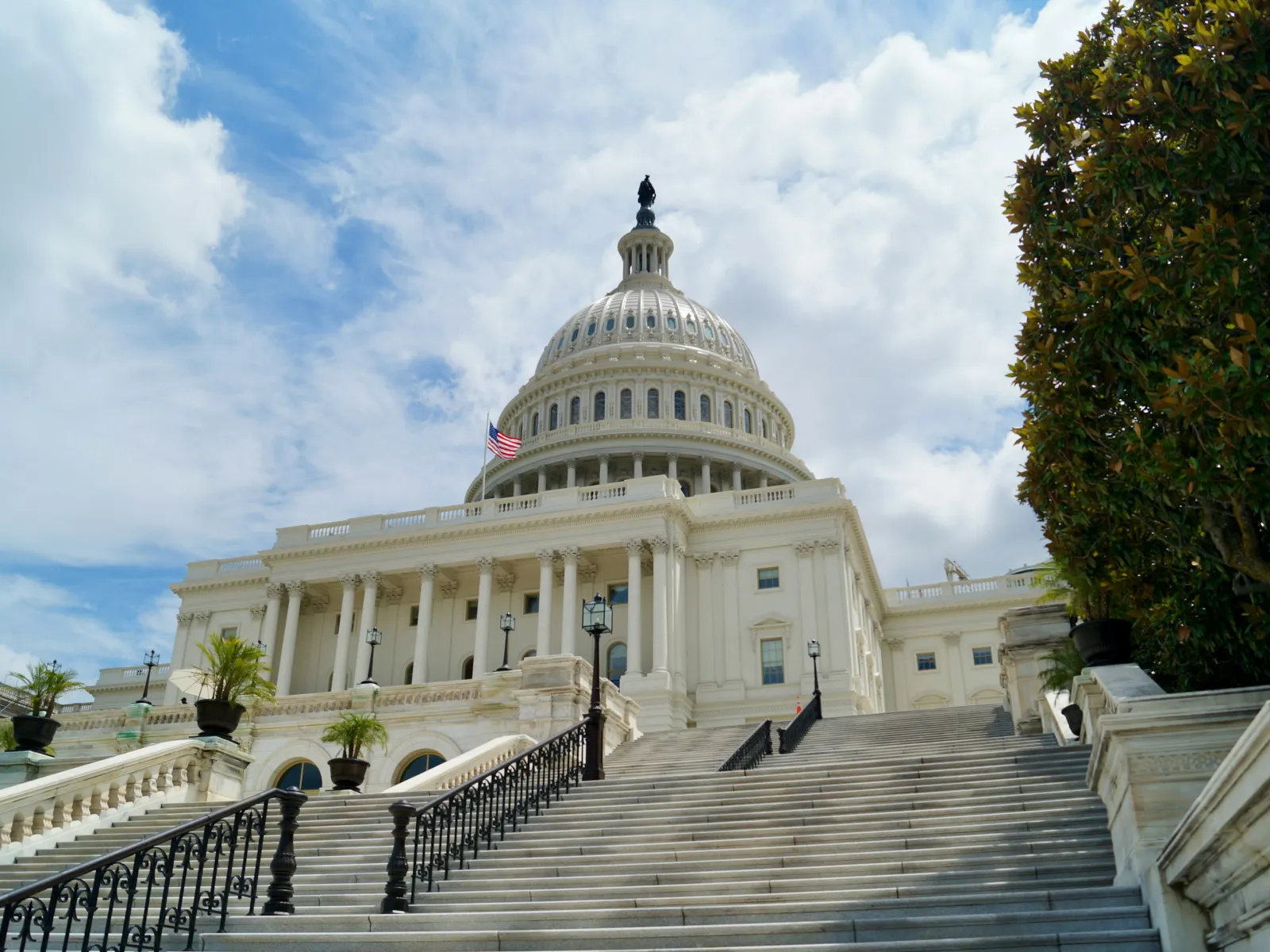 a white building with a domed roof