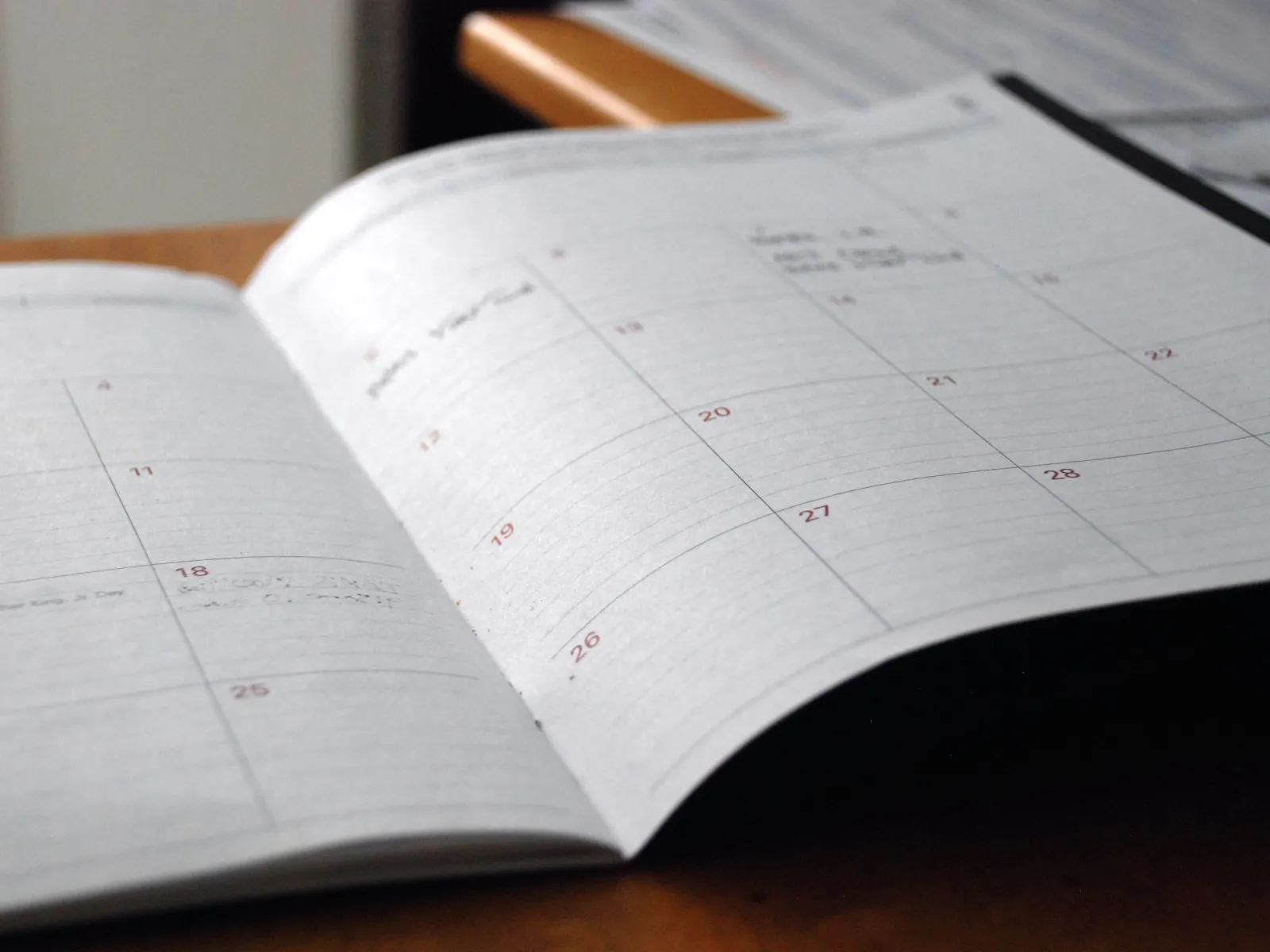 a notebook with a spiral bound page