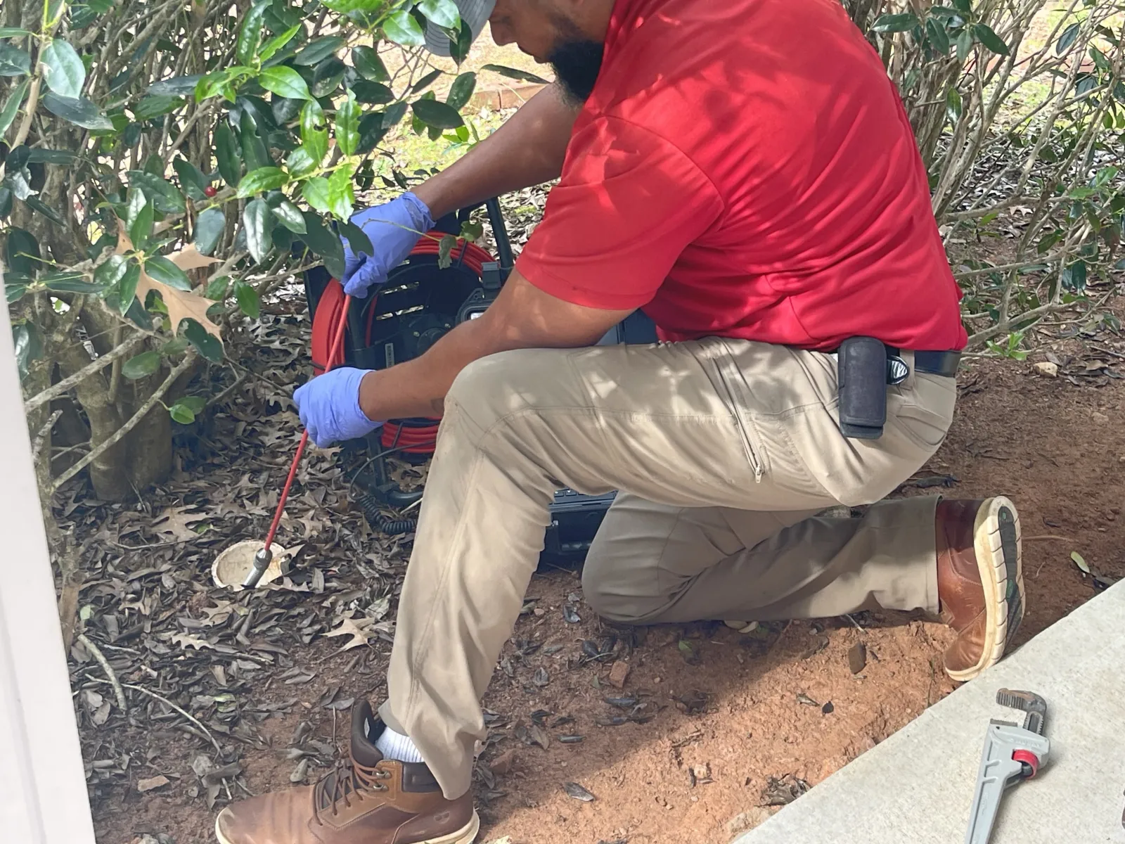 sewer scope inspection