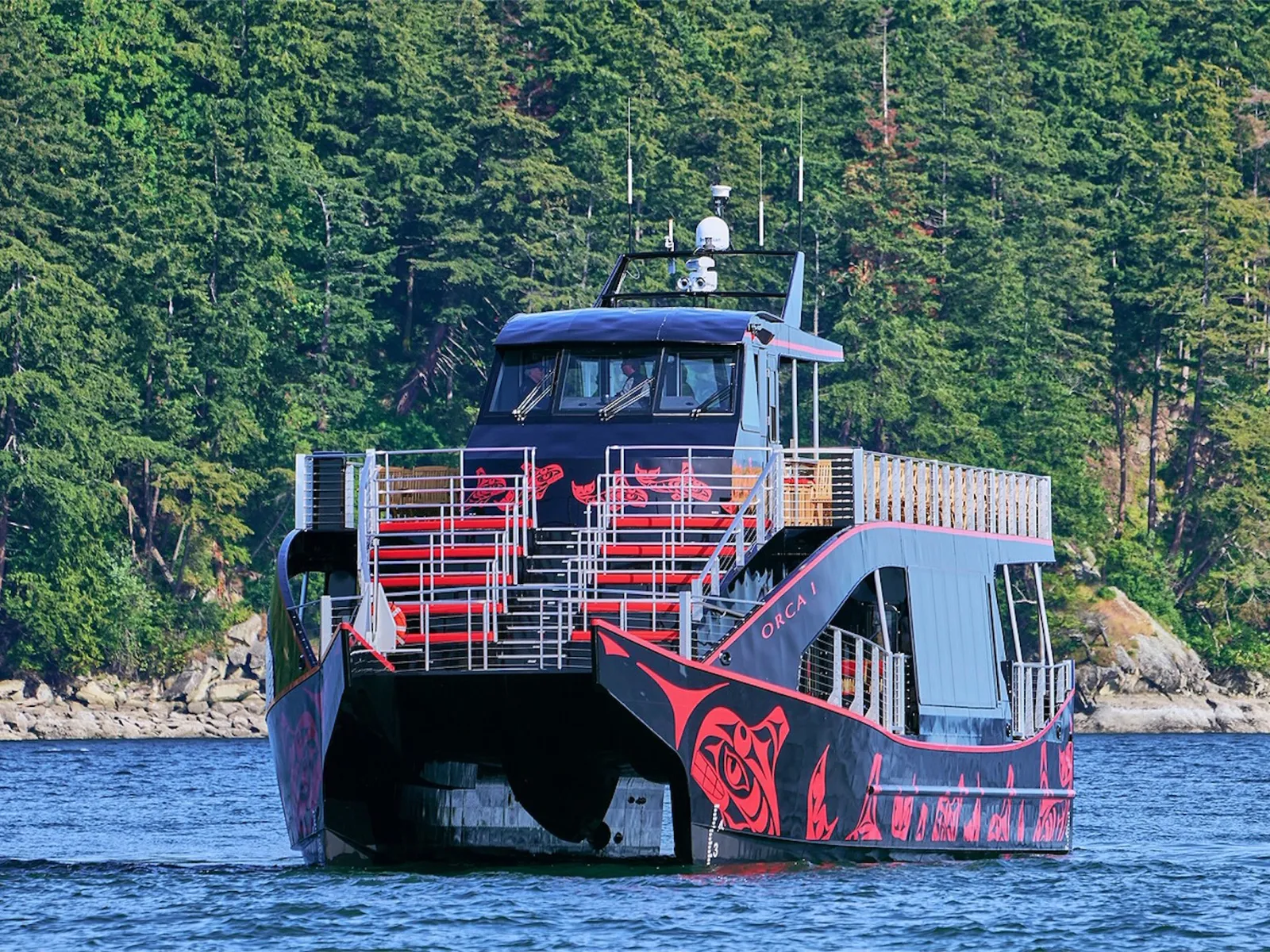 a boat on the water