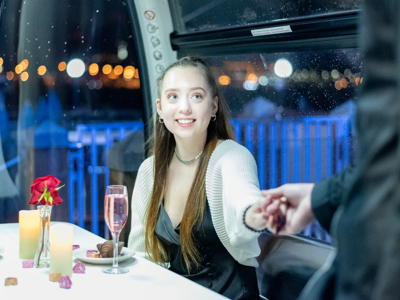 Seattle Great Wheel Private Dining in the Gondola