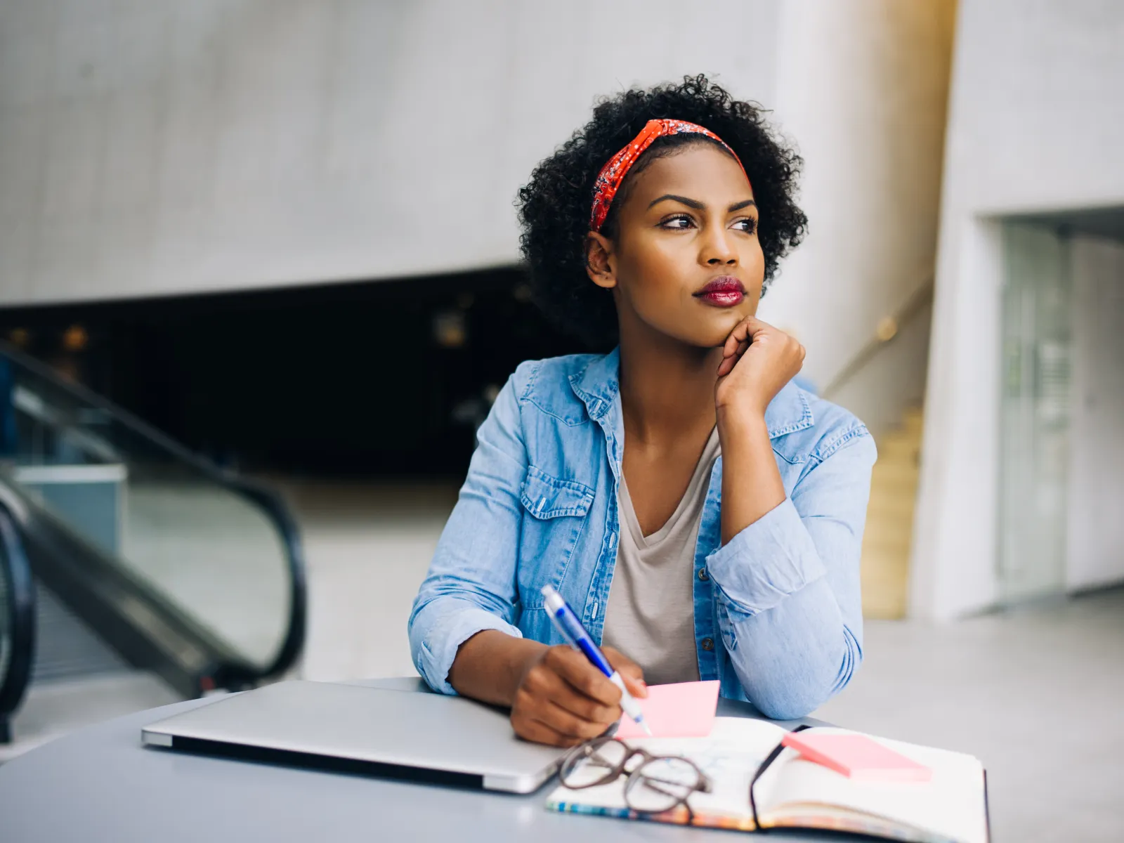 Woman thinking about eliminating contempt in her marriage.