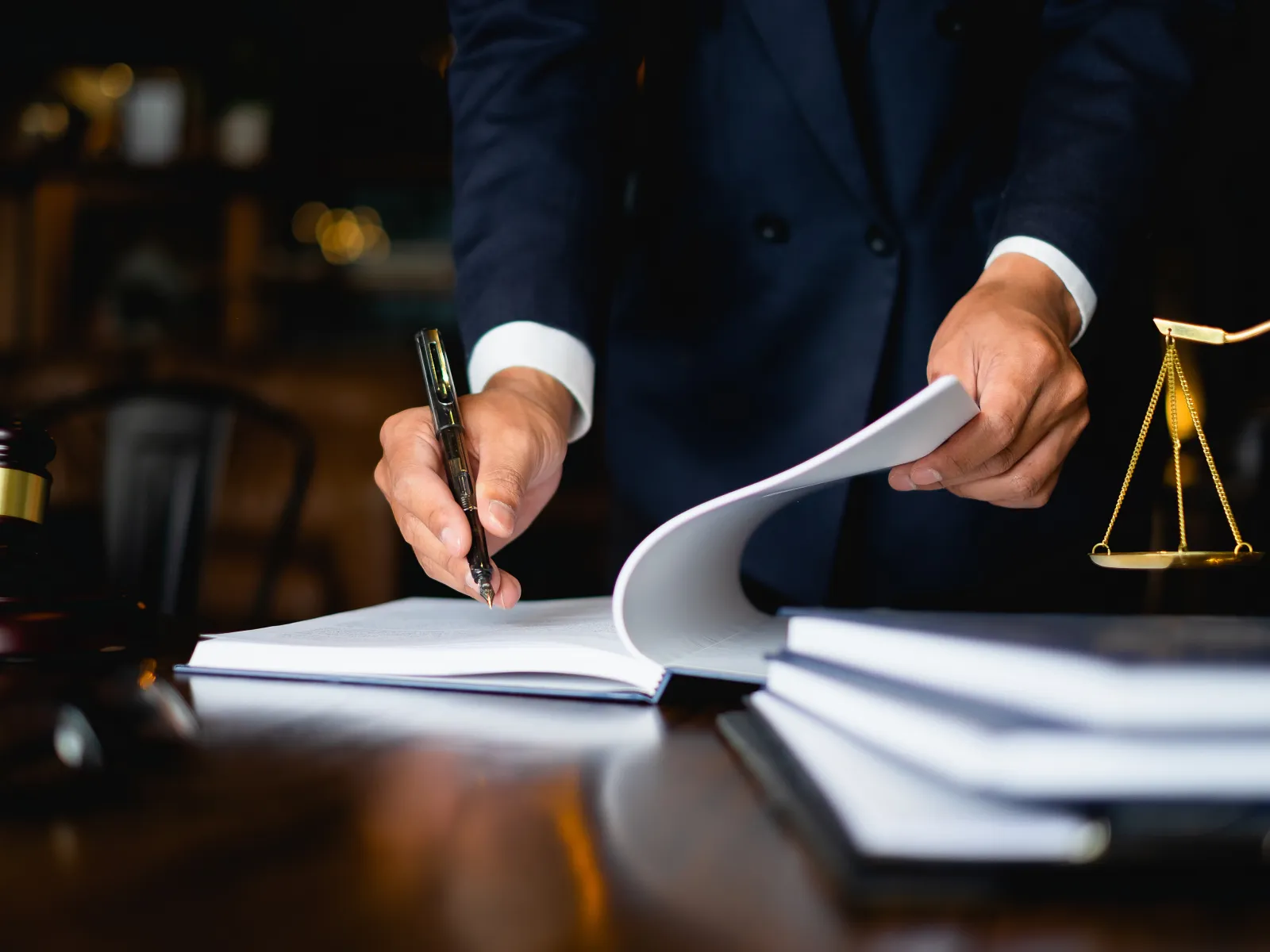 Getting the final decree of divorce after a divorce trial.