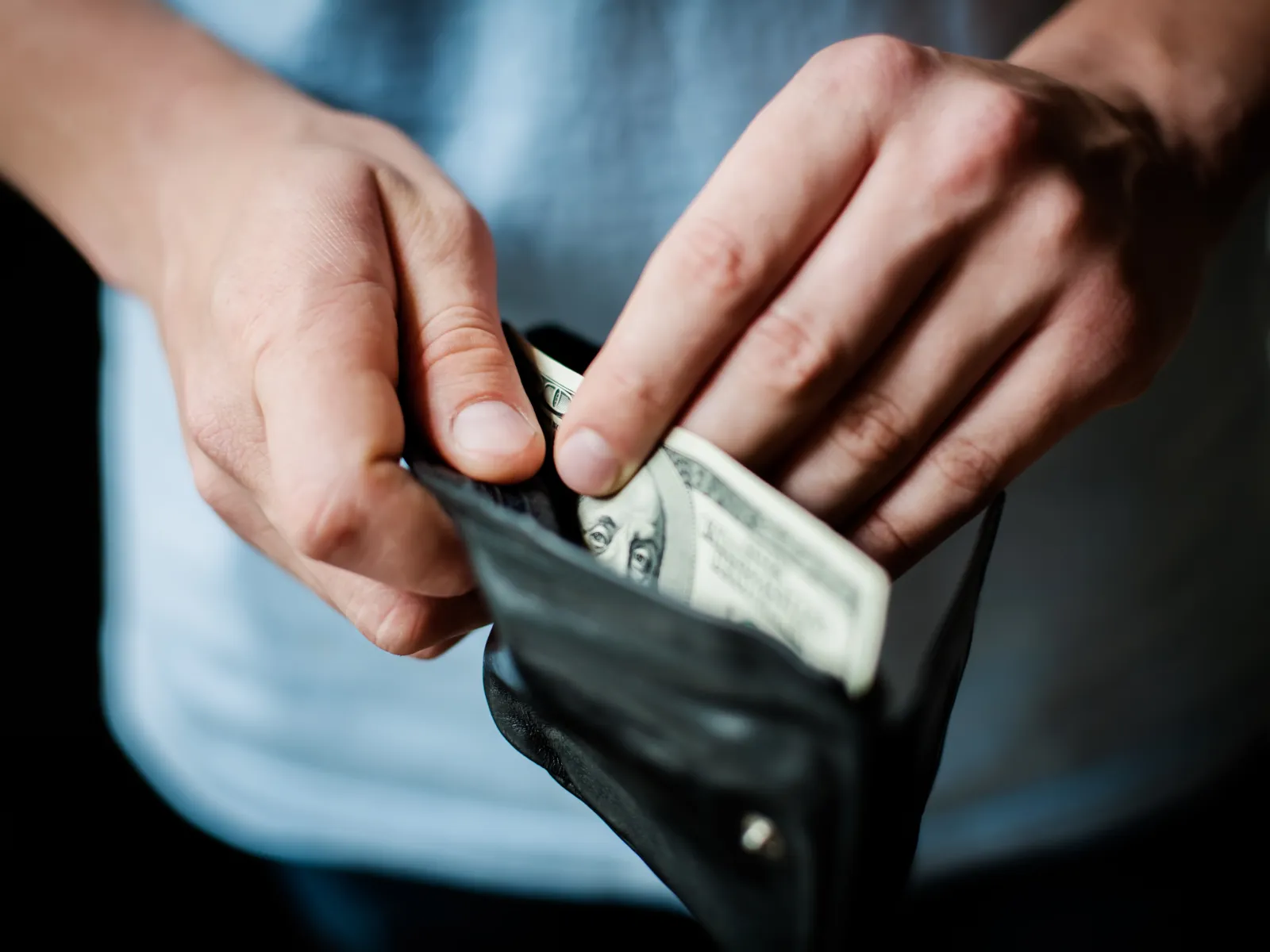Never pay child support in cash.