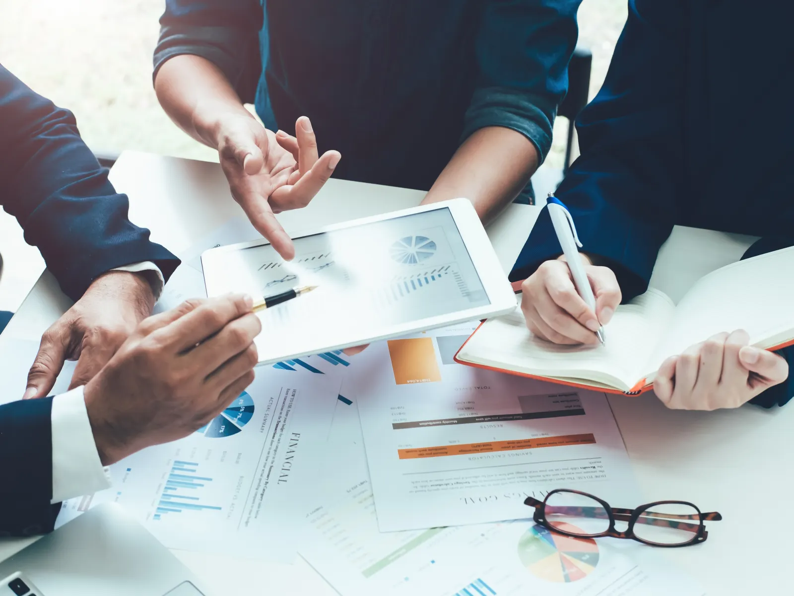Gathering financial information for your divorce.