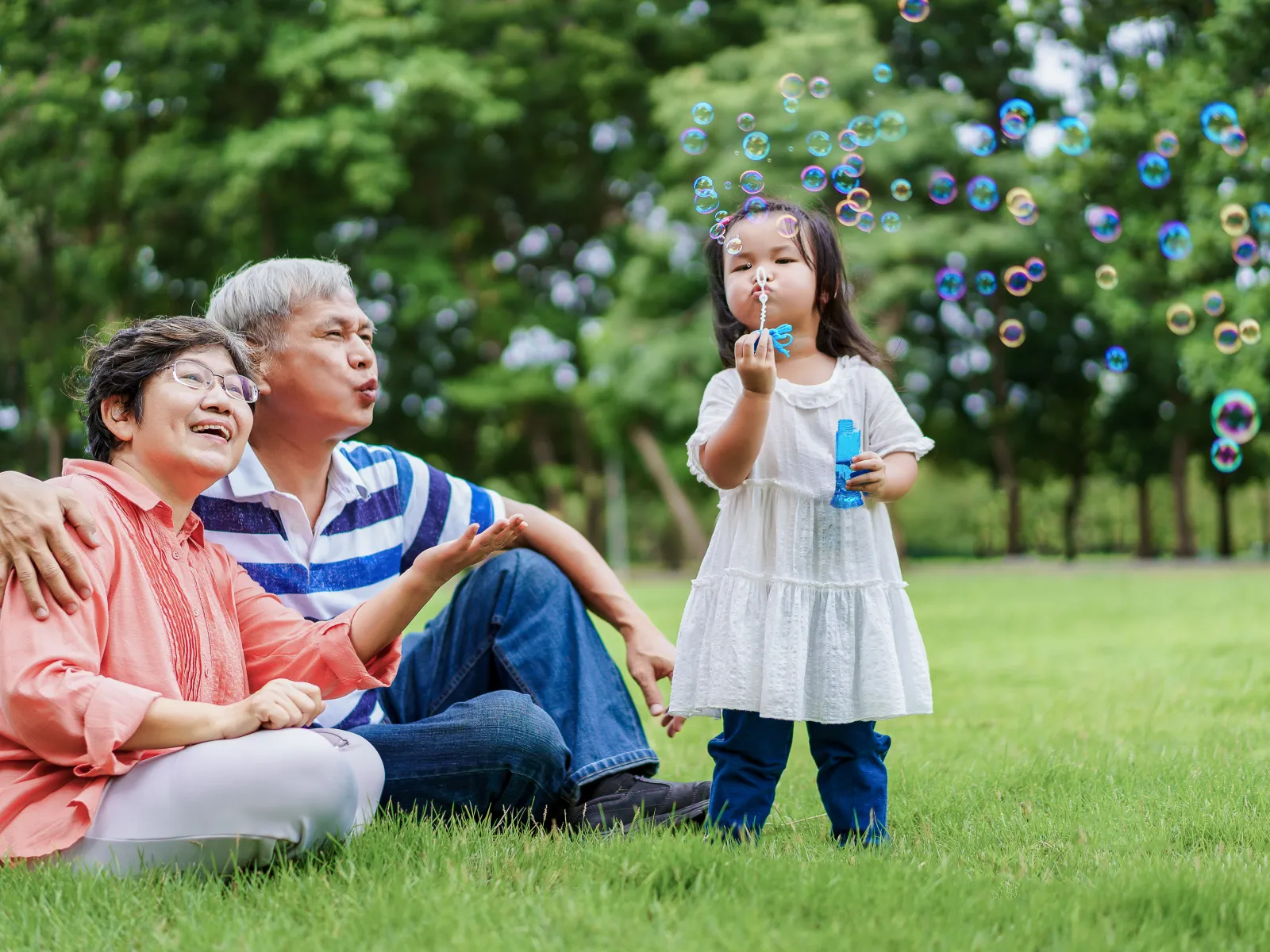 Grandparent custody rights to their grandchildren.