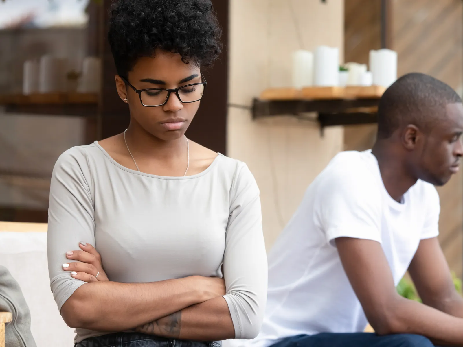 Divorce mistake of refusing to talk to your spouse.